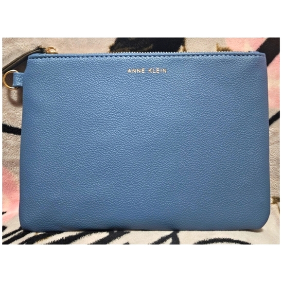 Anne Klein Handbags - NWOT Anne Klein Periwinkle Wristlet